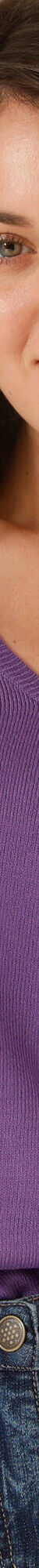 Pull col V (parme) Pull col V (parme)